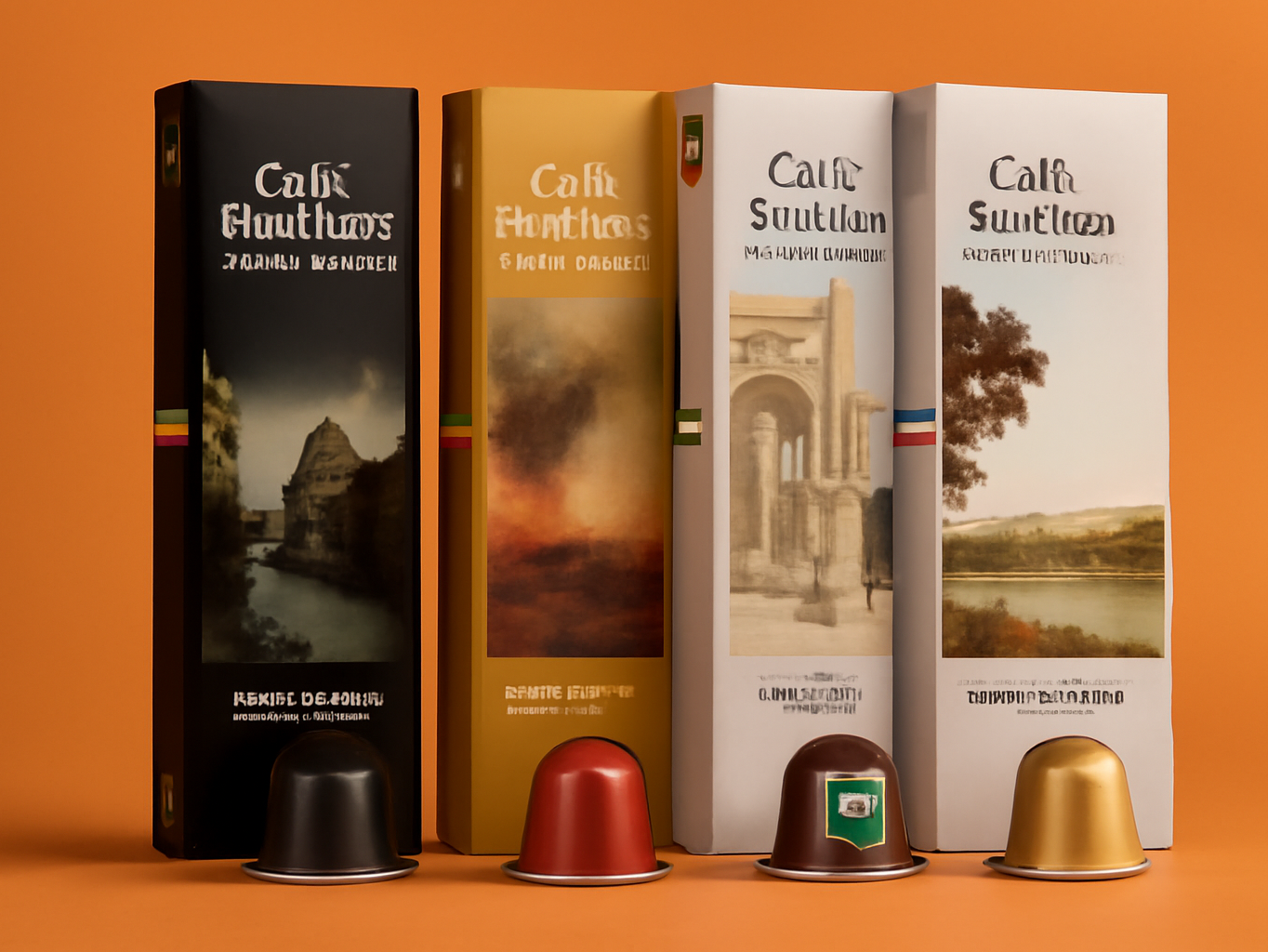 Organic USDA Café Romano Coffee Aluminum Espresso Pods For Nespresso Original Machine 100 Pack Italian Espresso Coffee (Variety pack) Back to School sale deal image 1